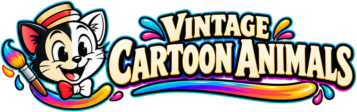 Vintage Cartoon Animals